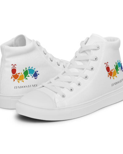 Men’s high top canvas shoes