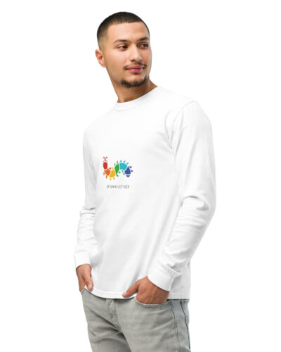 Garment-dyed heavyweight long-sleeve shirt